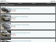 Tablet Screenshot of legendauto.net